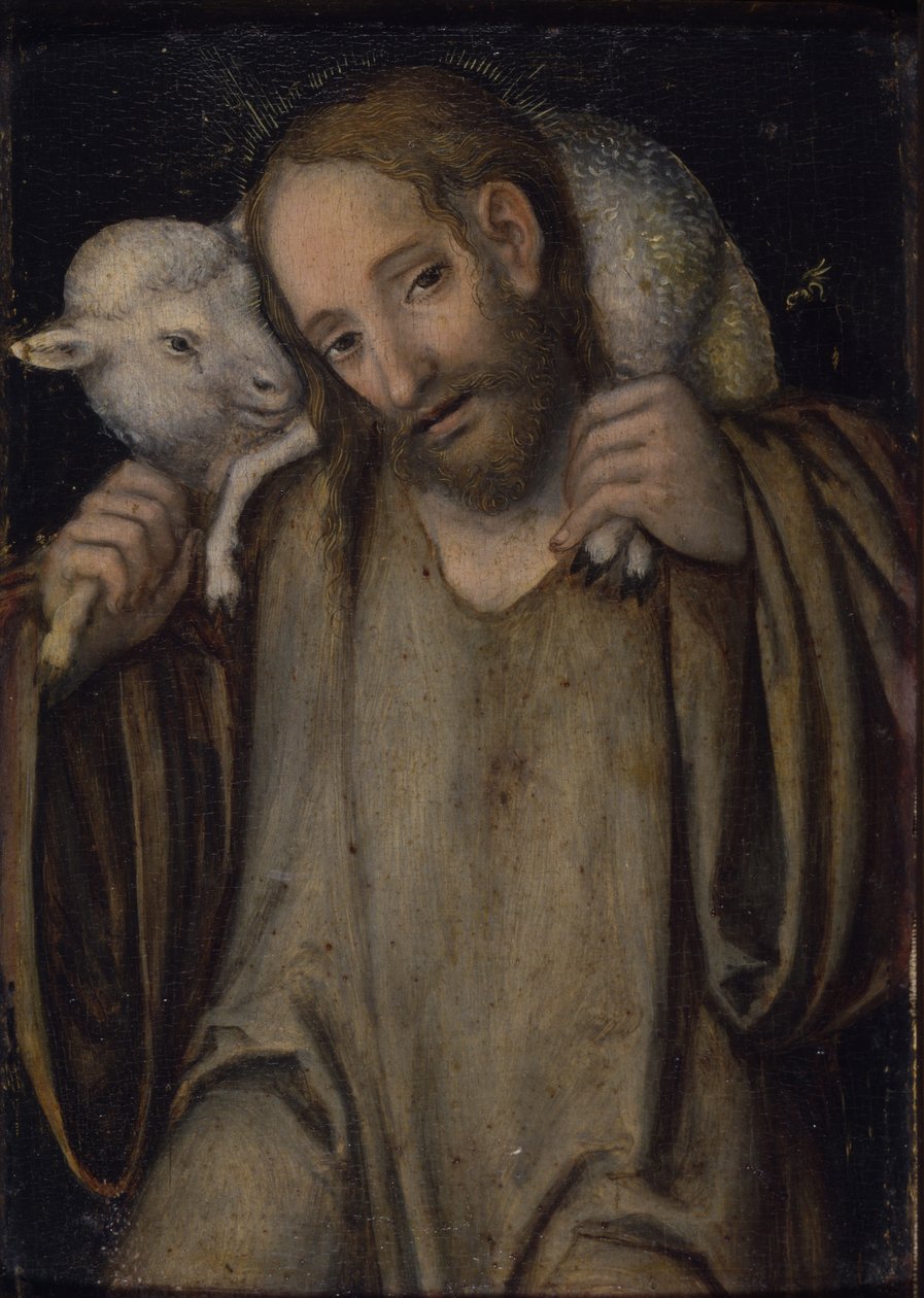 De Goede Herder door Lucas Cranach the Elder