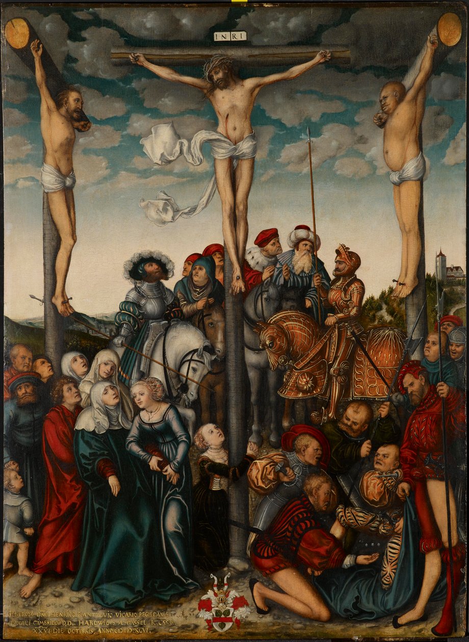 Kruisiging door Lucas Cranach the Elder