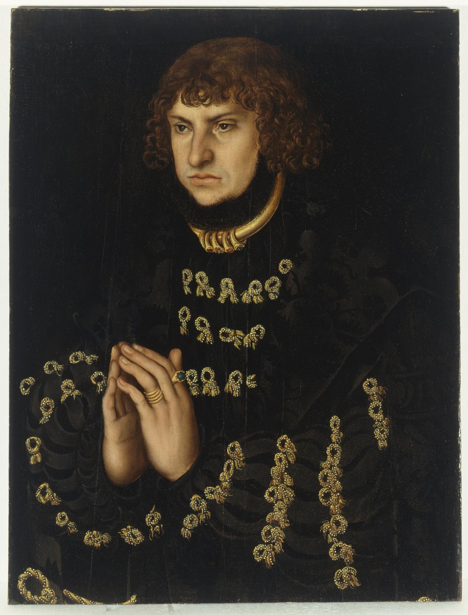 Johann de Standvastige, keurvorst van Saksen door Lucas Cranach the Elder