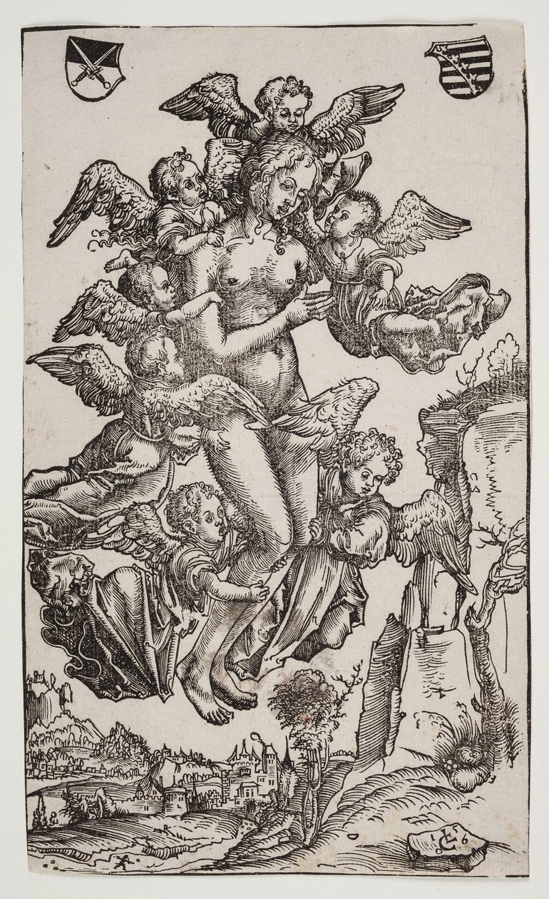 De extase van St. Maria Magdalena door Lucas Cranach d.Æ.