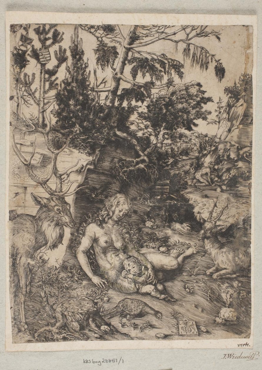 De Boetedoening van St. Johannes Chrysostomus door Lucas Cranach d.Æ.