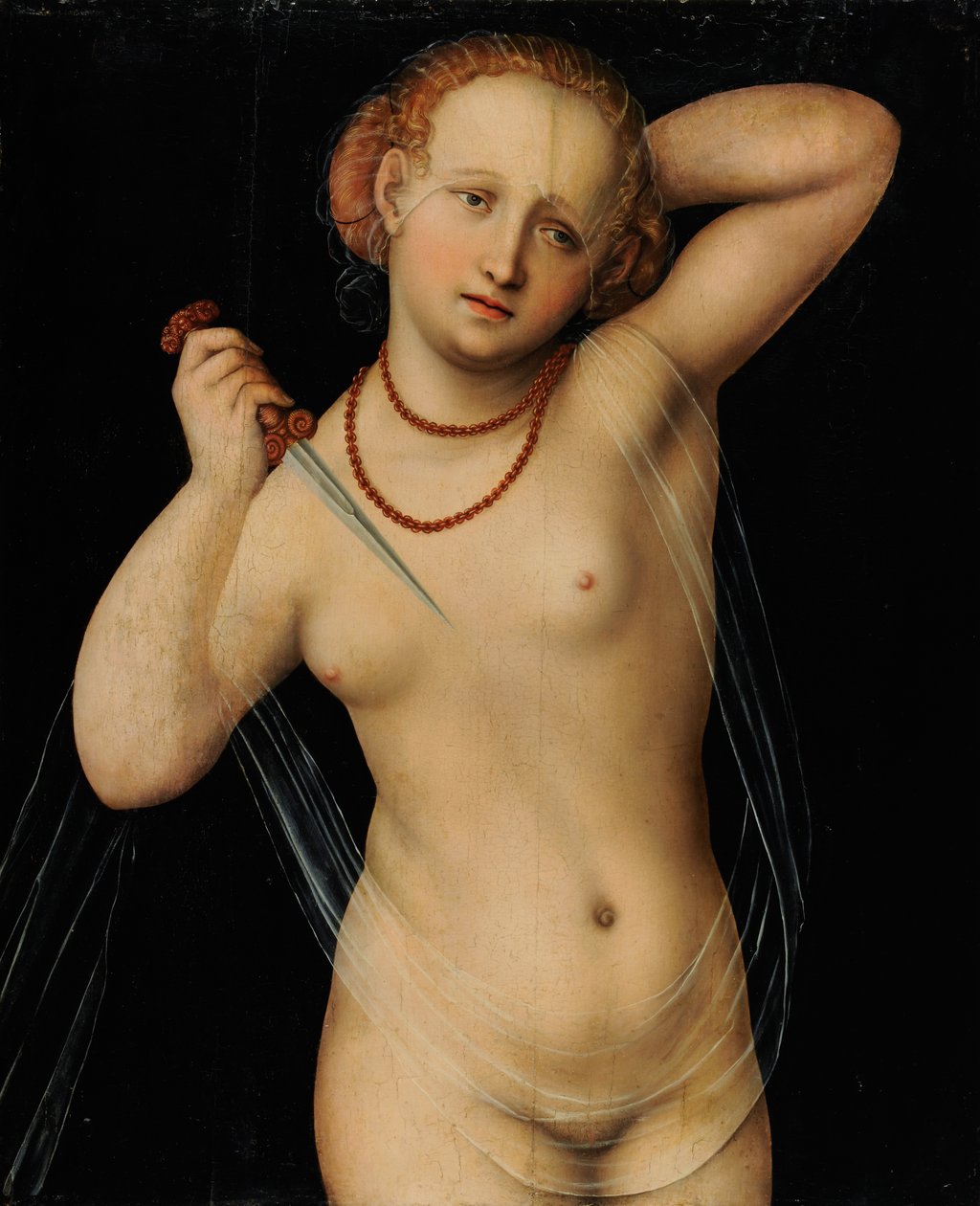 Lucretia door Lucas Cranach the Elder