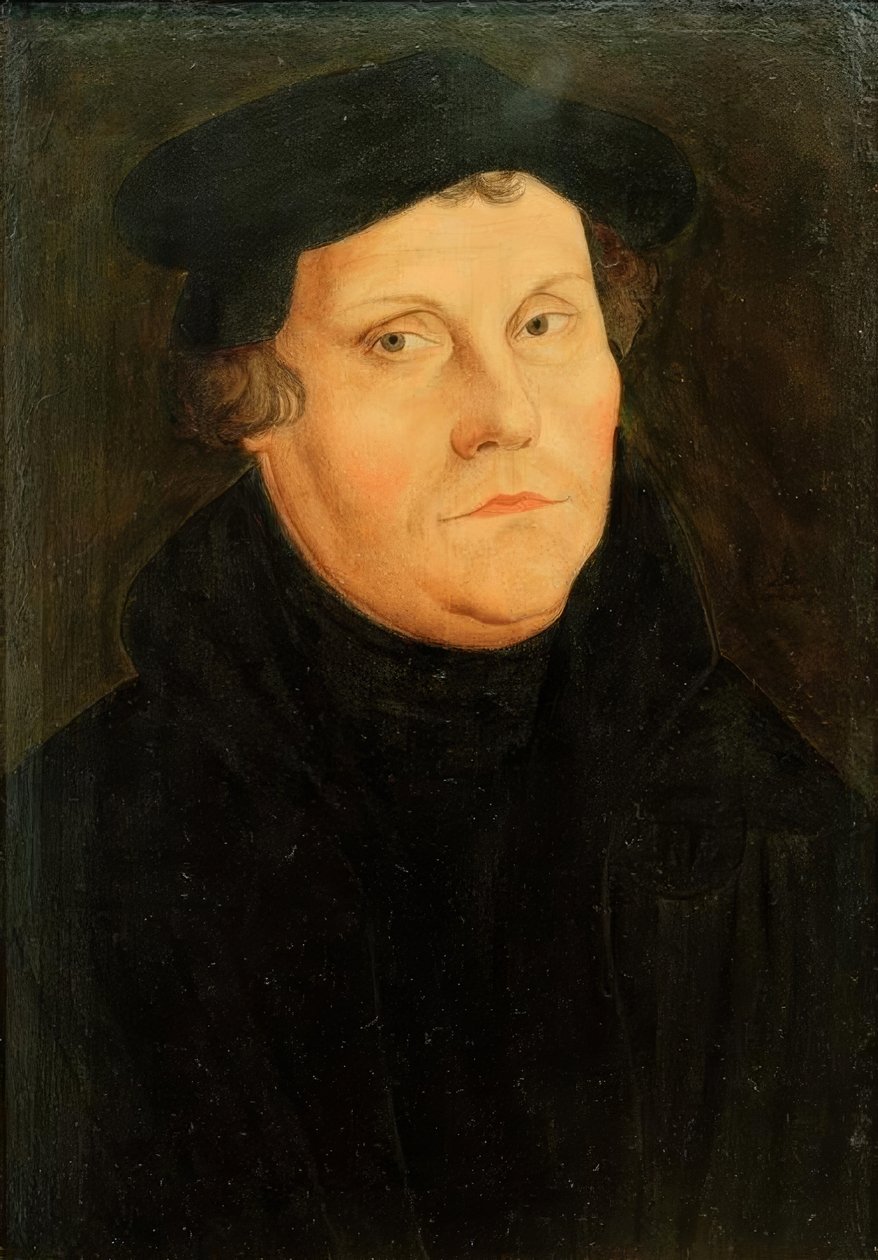 Maarten Luther door Lucas Cranach the Elder