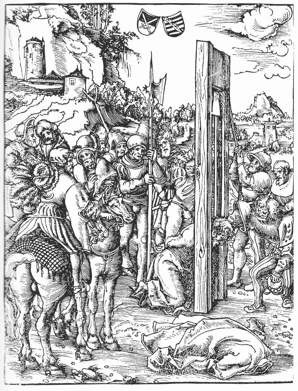 Martelaarschap van Matteüs door Lucas Cranach the Elder