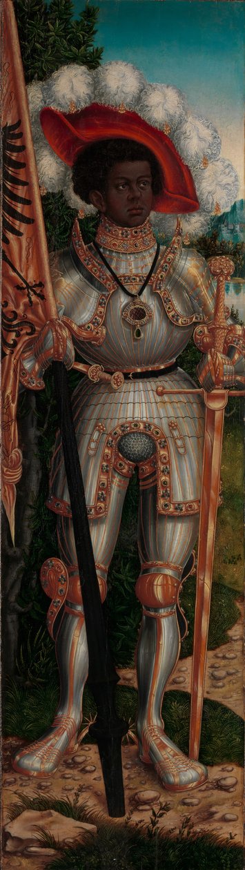 Sint Mauritius, ca. 1520-25 door Lucas Cranach the Elder