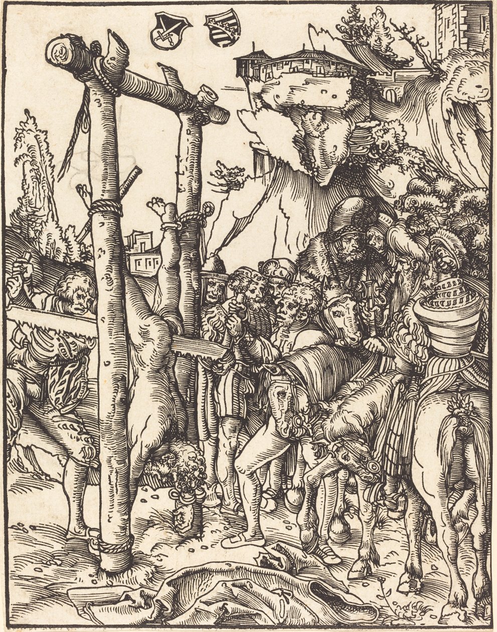 Sint Simon door Lucas Cranach the Elder