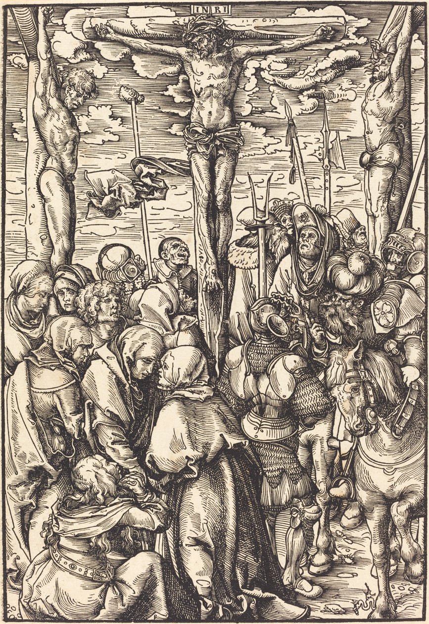 De Kruisiging door Lucas Cranach the Elder