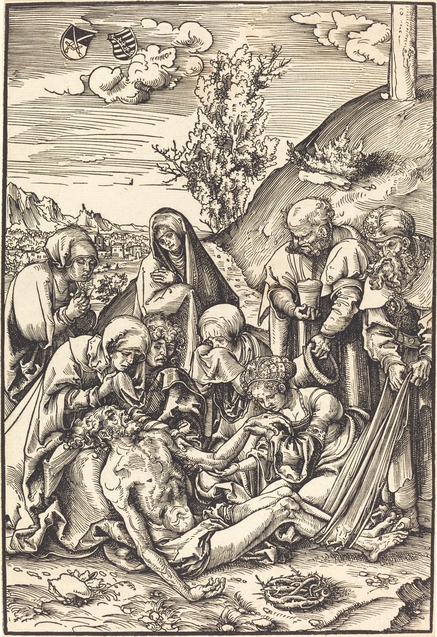 De Rouw door Lucas Cranach the Elder