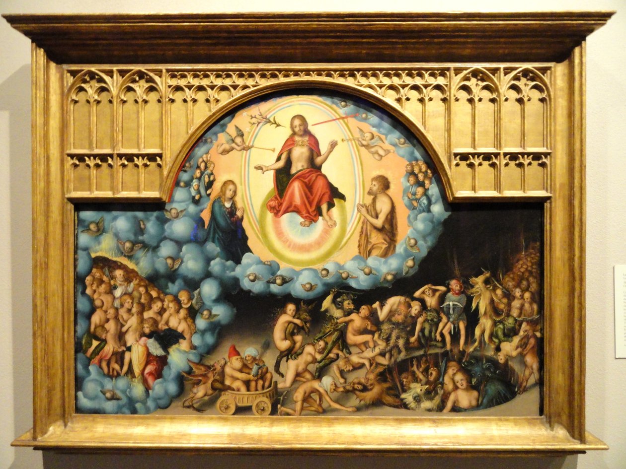 Het Laatste Oordeel door Lucas Cranach the Elder
