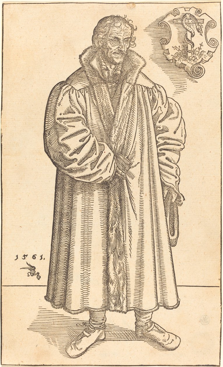 Philip Melanchthon door Lucas Cranach the Younger