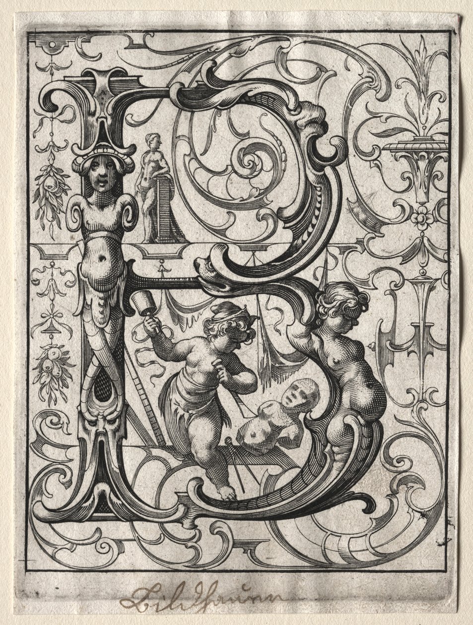 Nieuw ABC-boekje: B, 1627 door Lucas Kilian