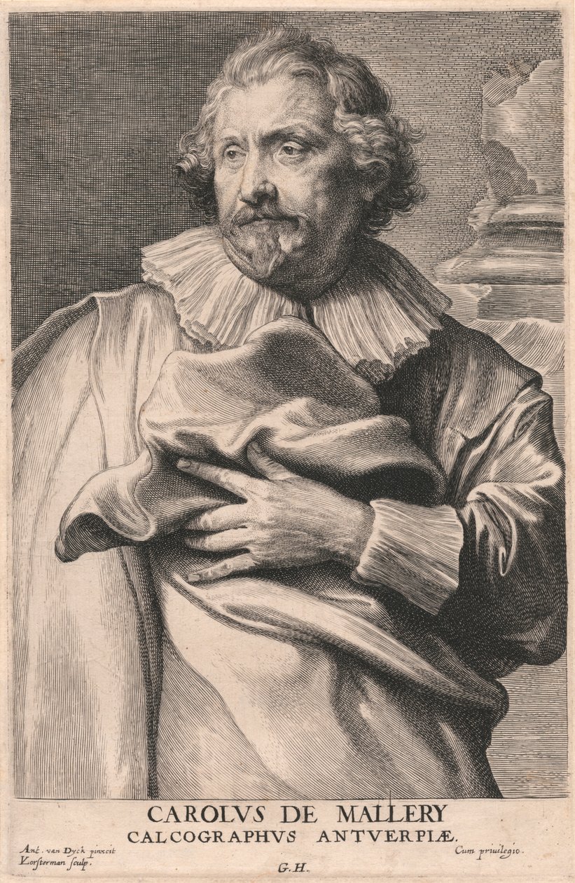 Carolus de Mallery door Lucas Vorsterman