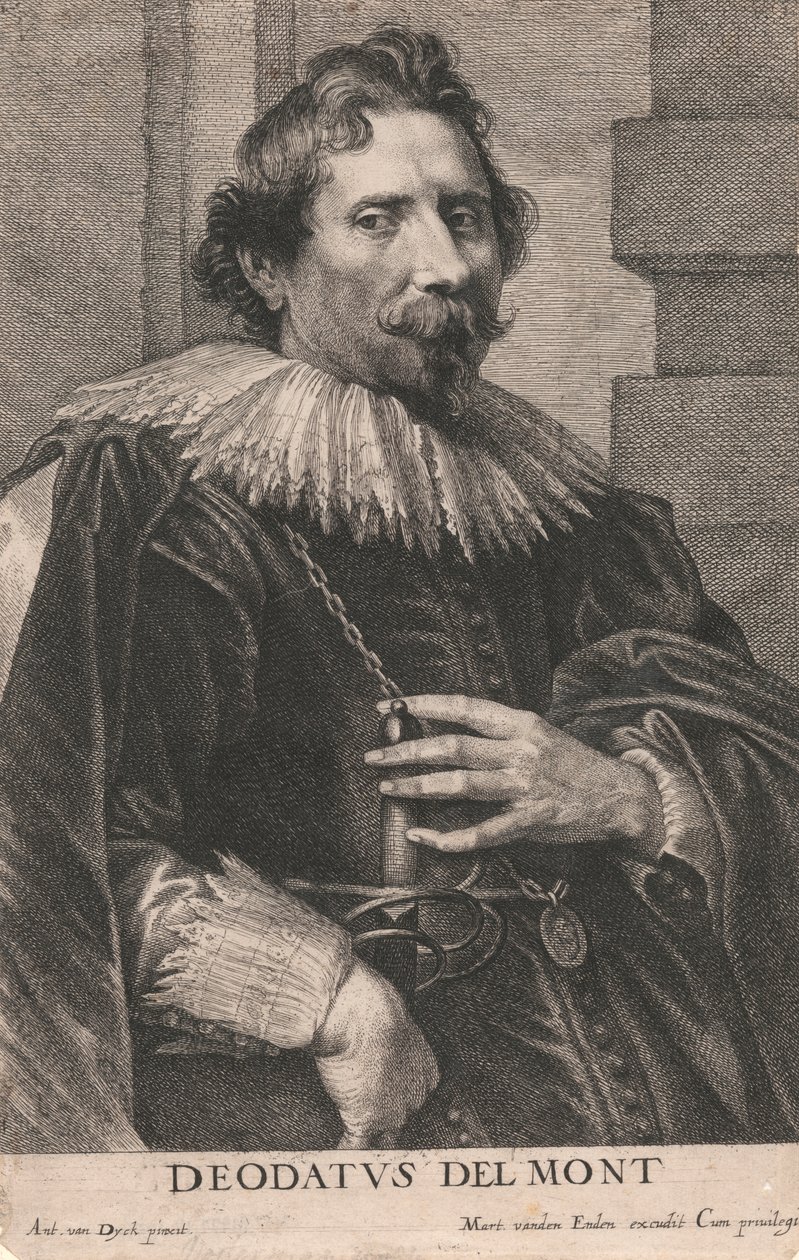 Deodatus del Mont door Lucas Vorsterman