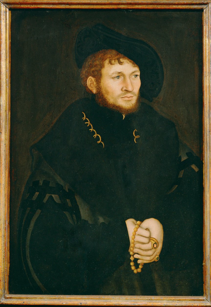 Caspar von Koeckeritz, Saksen ... door Lucas the Elder Cranach