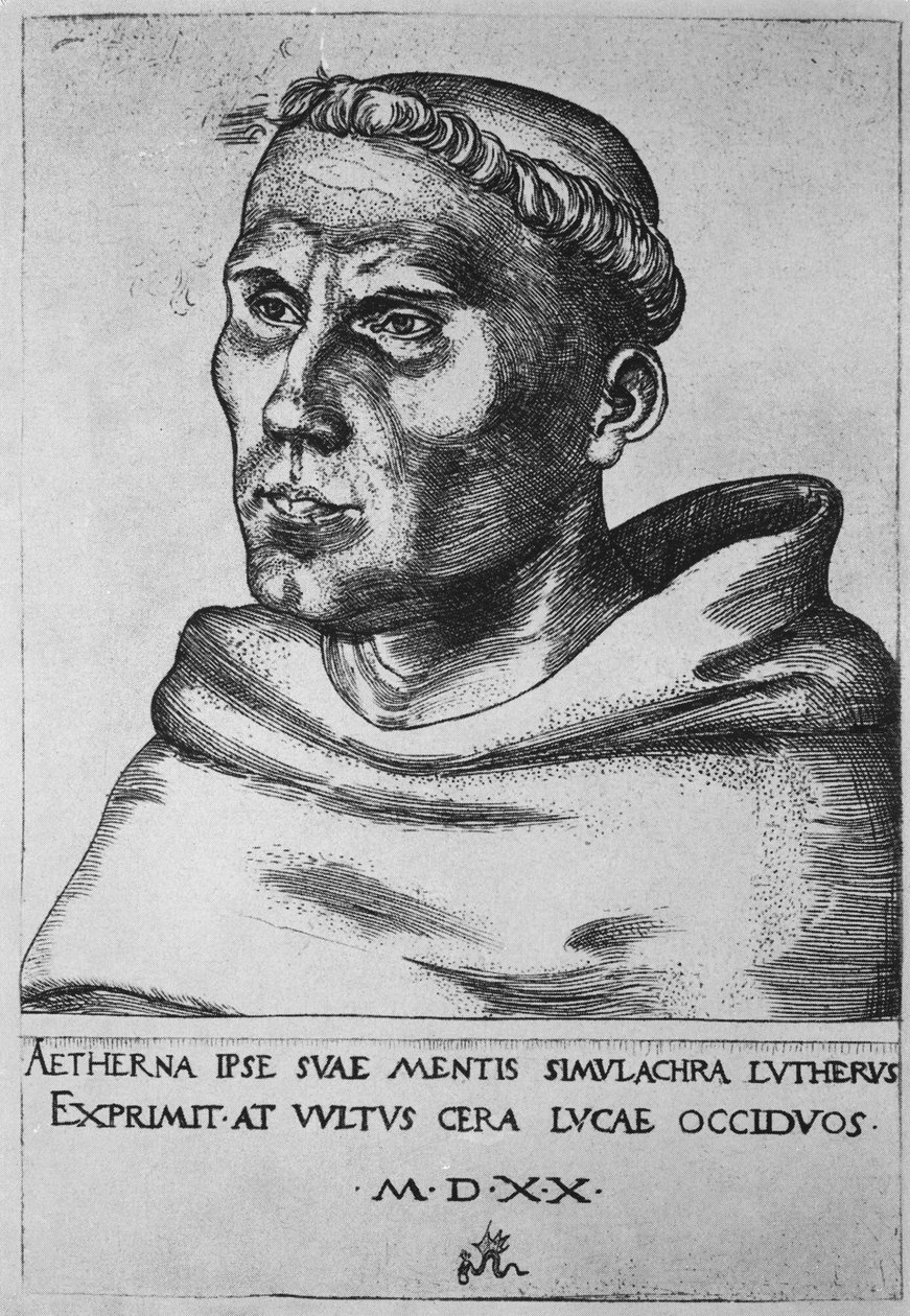 Maarten Luther door Lucas the Elder Cranach