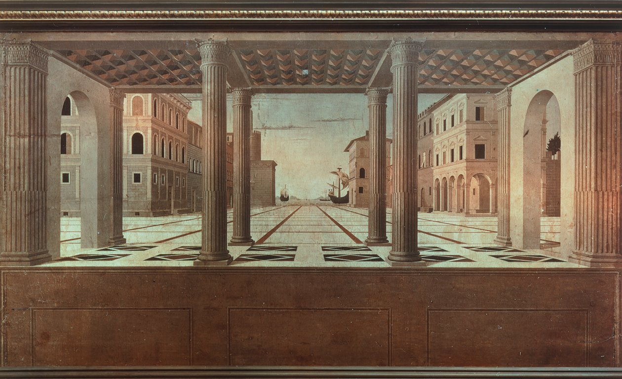Ideaal uitzicht, door Luciano Laurana door Luciano Laurana