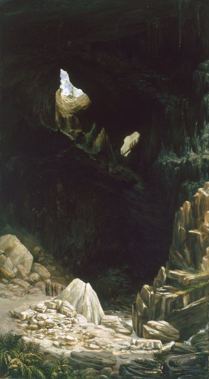 Duivels koetshuis, Fish River Caves door Lucien Henry