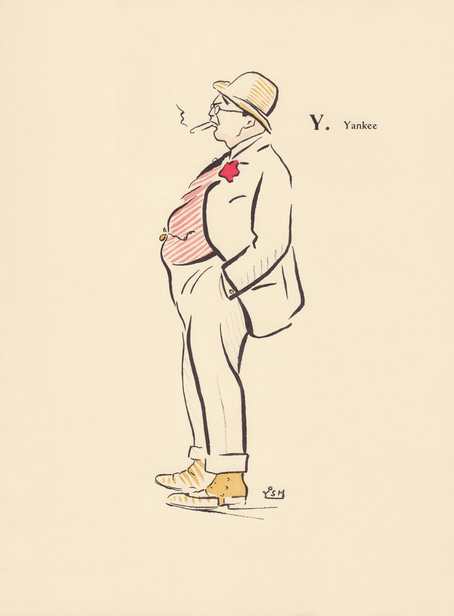 Y. Yankee door Lucien L. (active 1904) Henreaux