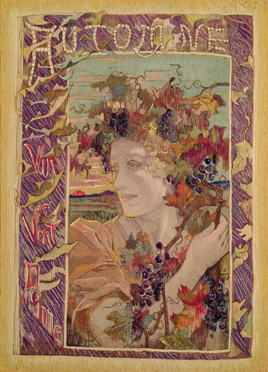 Herfst door Lucien Levy Dhurmer