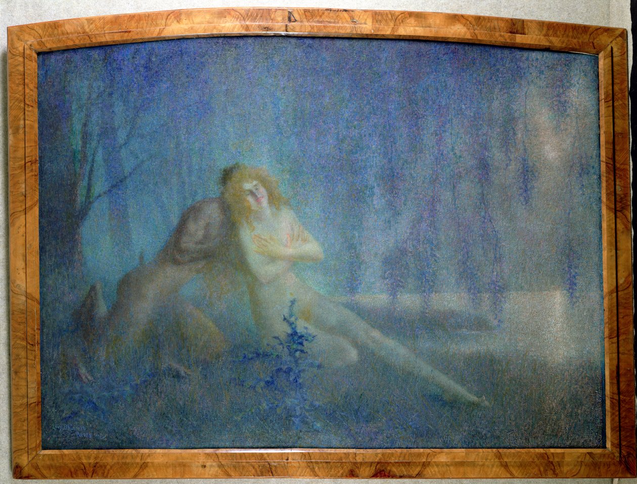 Blauw Verhaal door Lucien Levy Dhurmer