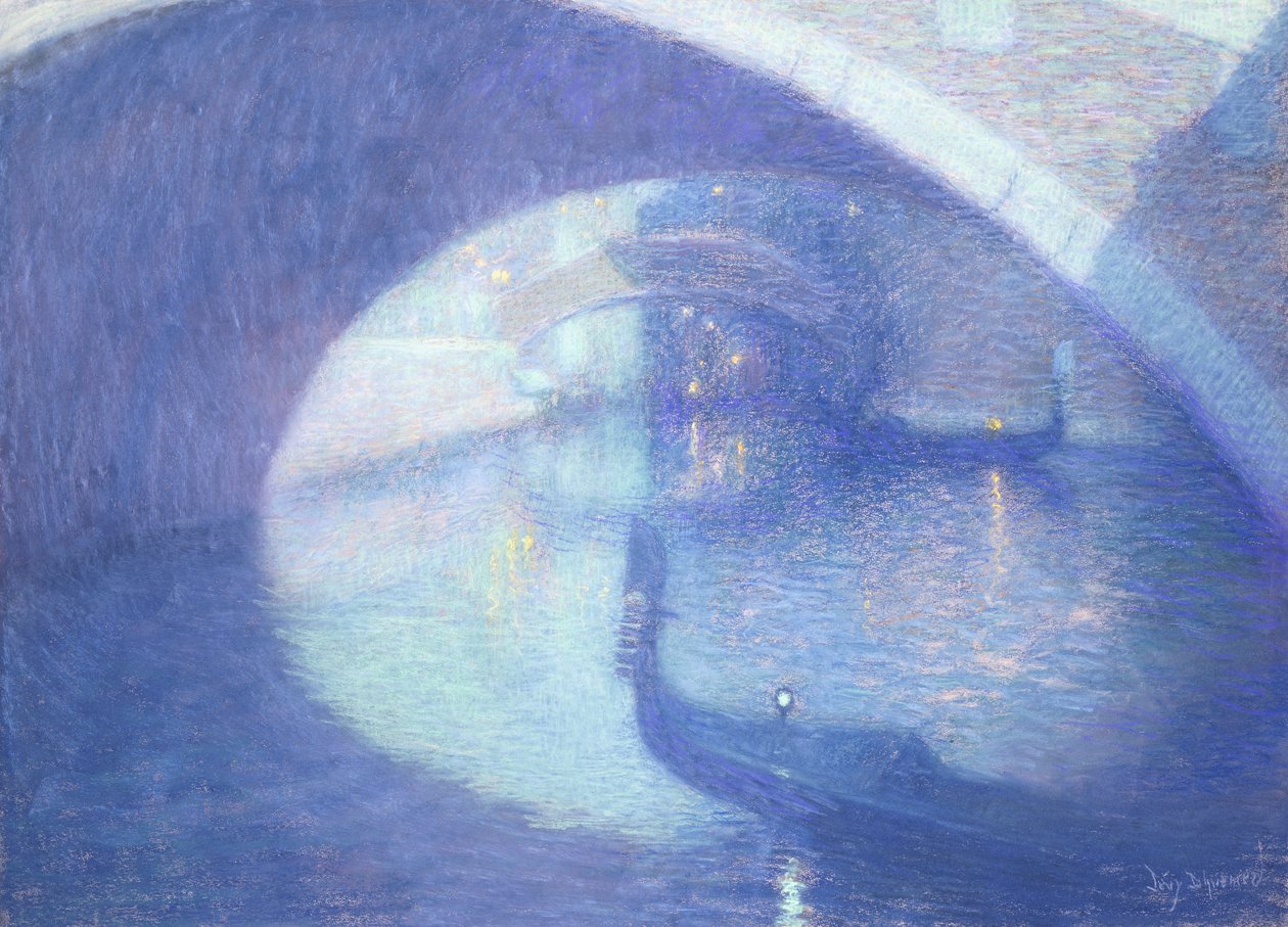 Venetië door Lucien Levy Dhurmer