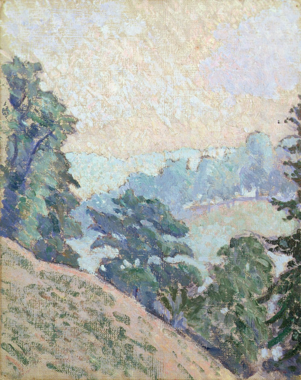 Brookleton Dale, Youlgrave, Derbyshire door Lucien Pissarro