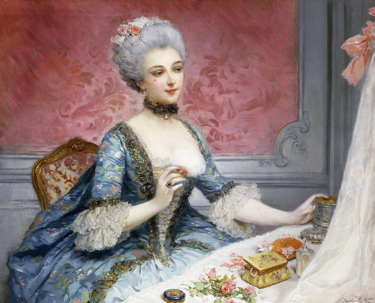 De Toilette door Lucius Rossi