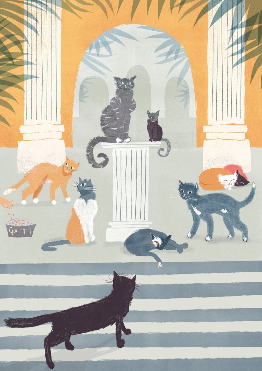 Strays of Rome, 2015 (digitaal) door Lucy Banaji