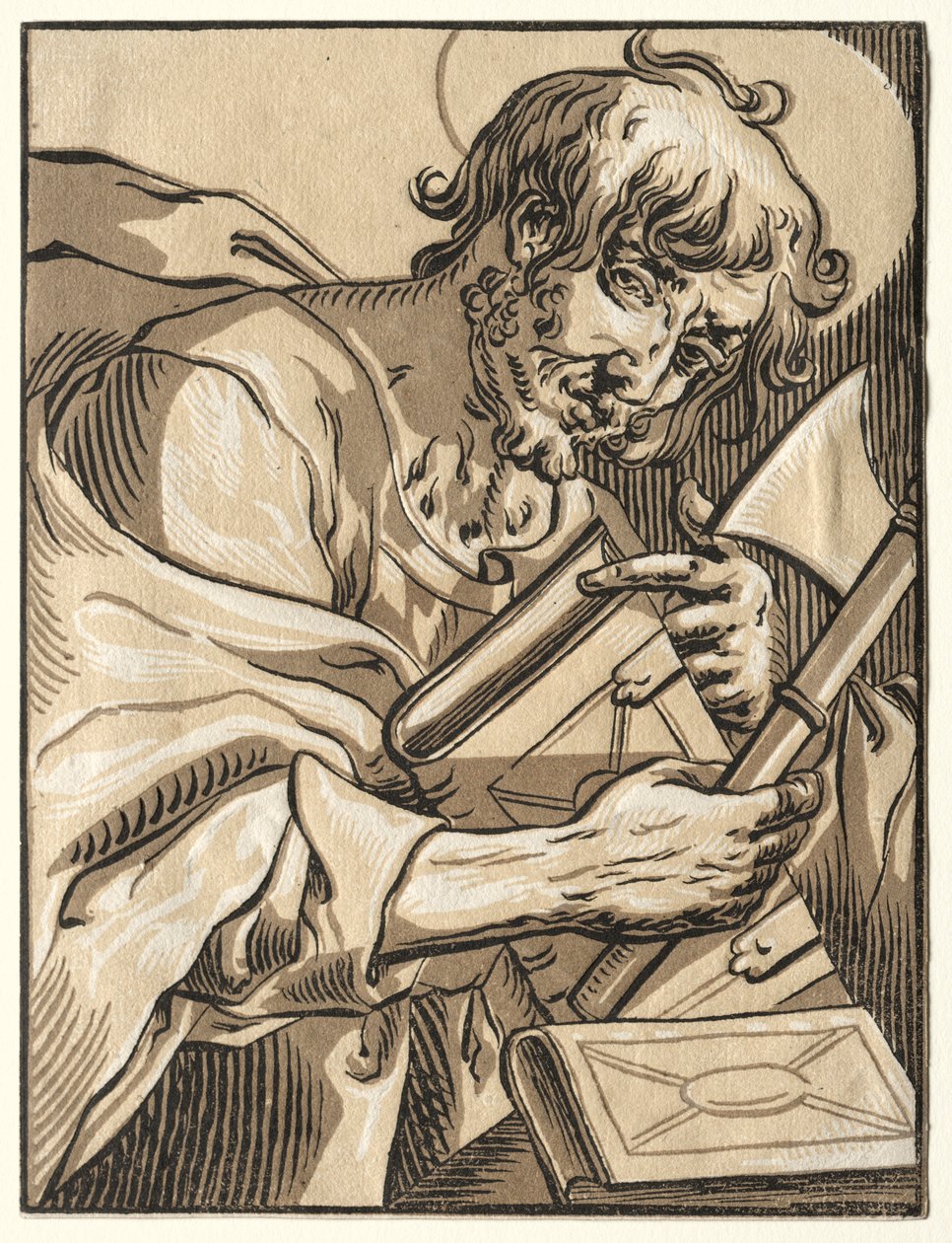 Sint Matthias door Ludolph Büsinck
