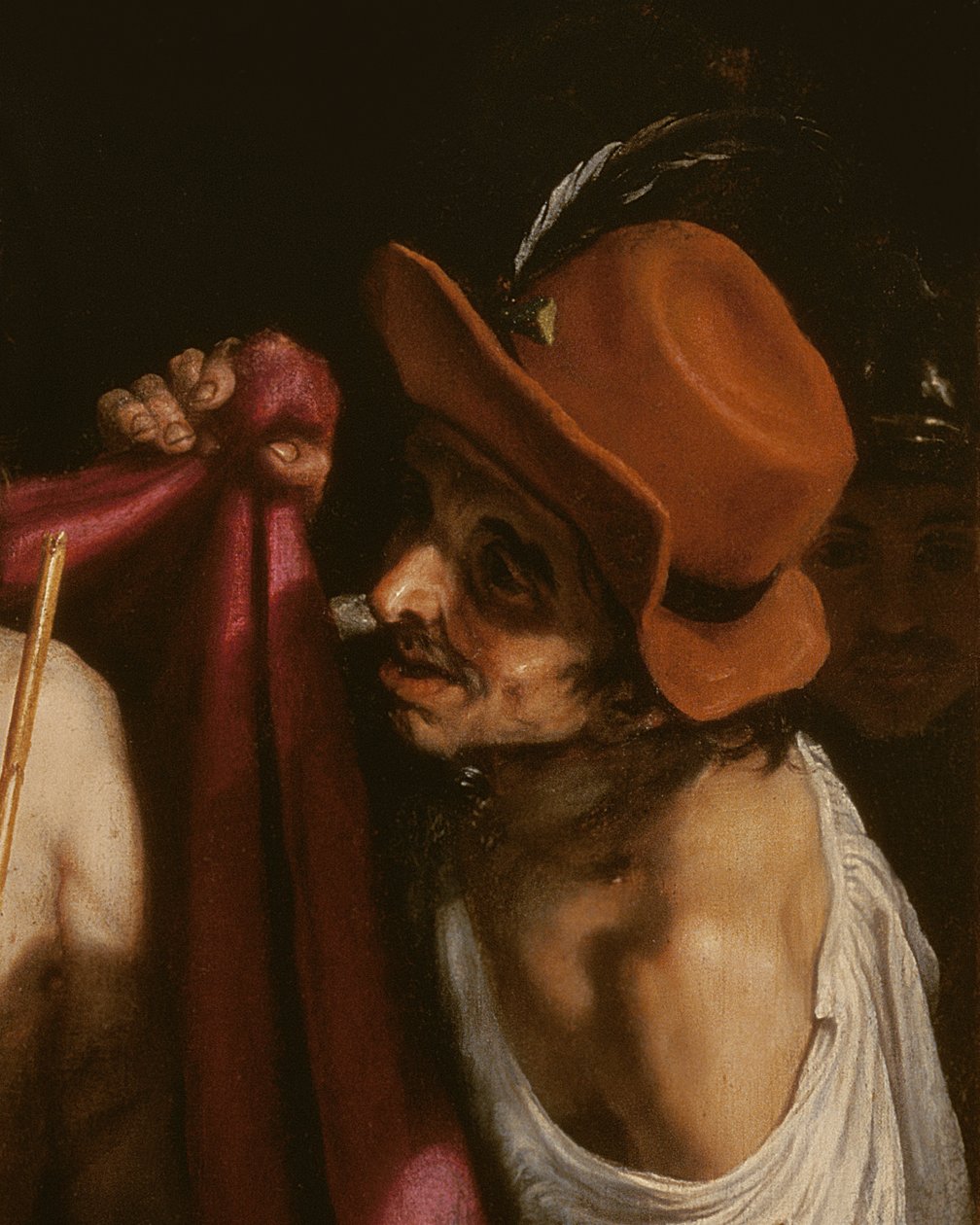 Detail van Ecce Homo door Ludovico Cardi Cigoli