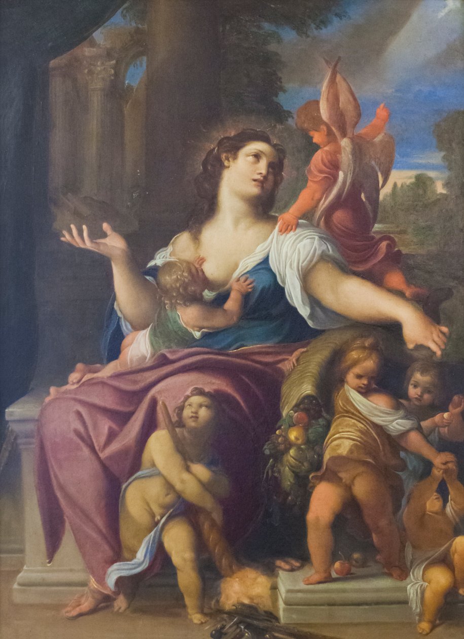 Liefdadigheid door Ludovico Carracci