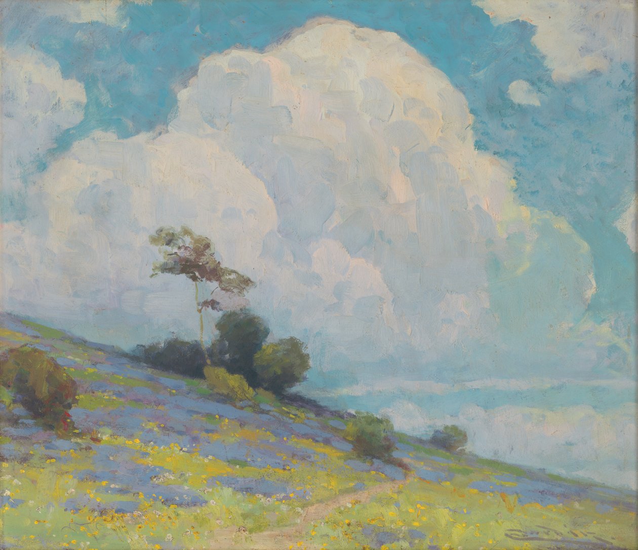 Landschap door Ludovit Cordak