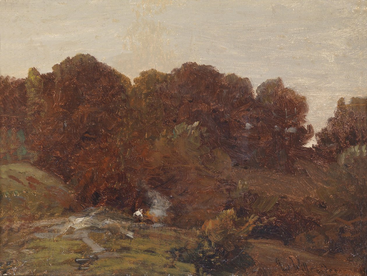Herfstlandschap door Ludwig Willroider