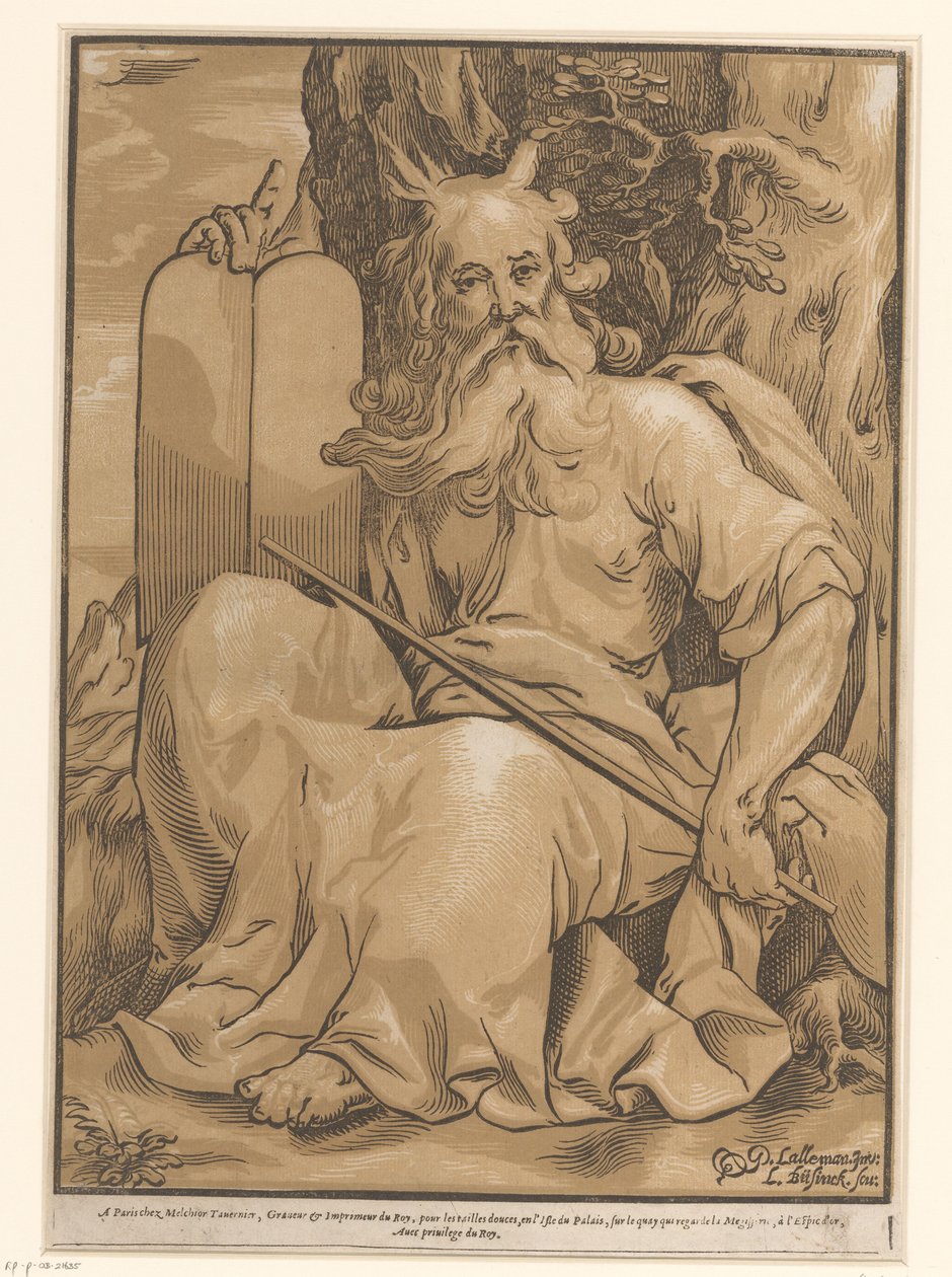 Mozes door Ludwig Businck