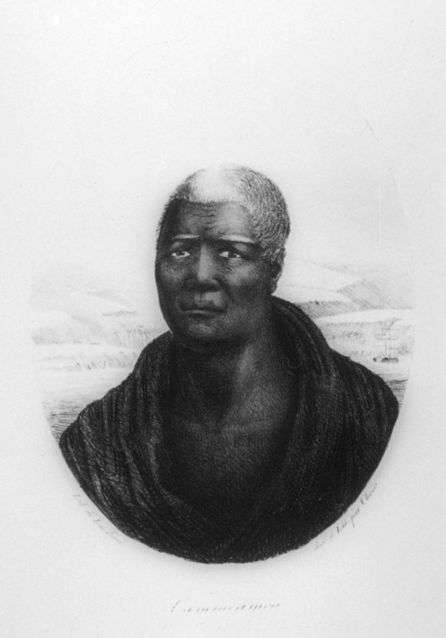 Kamehameha I, Hawaï, 1816 door Ludwig Choris