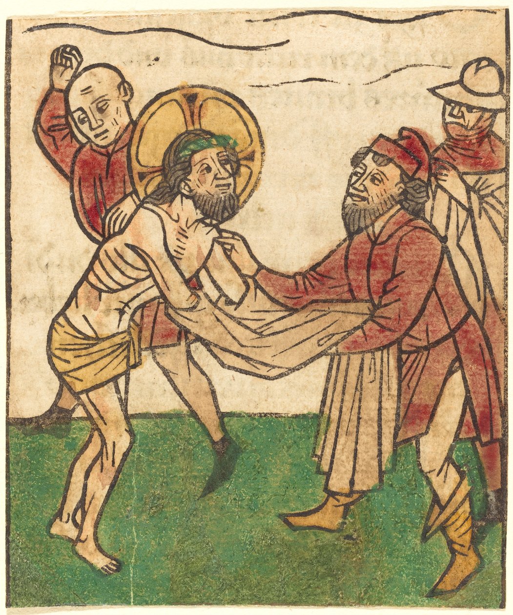 Christus Ontdaan van Zijn Kleding door Ludwig of Ulm