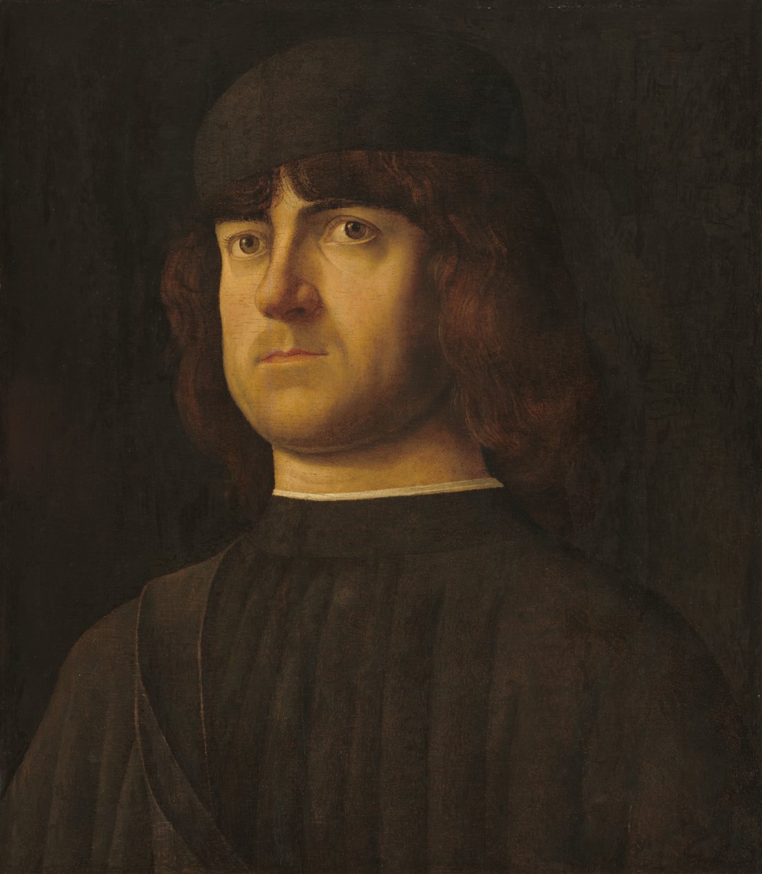 Portret van een Man door Luigi Vivarini