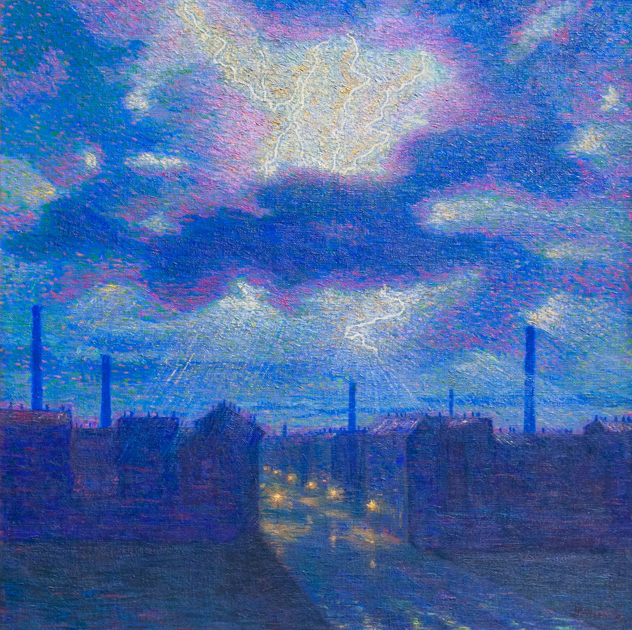 Bliksem door Luigi Russolo