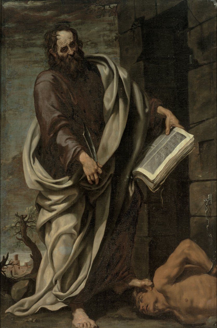 St. Bartholomeus, 1620 door Luis Tristan de Escamilla