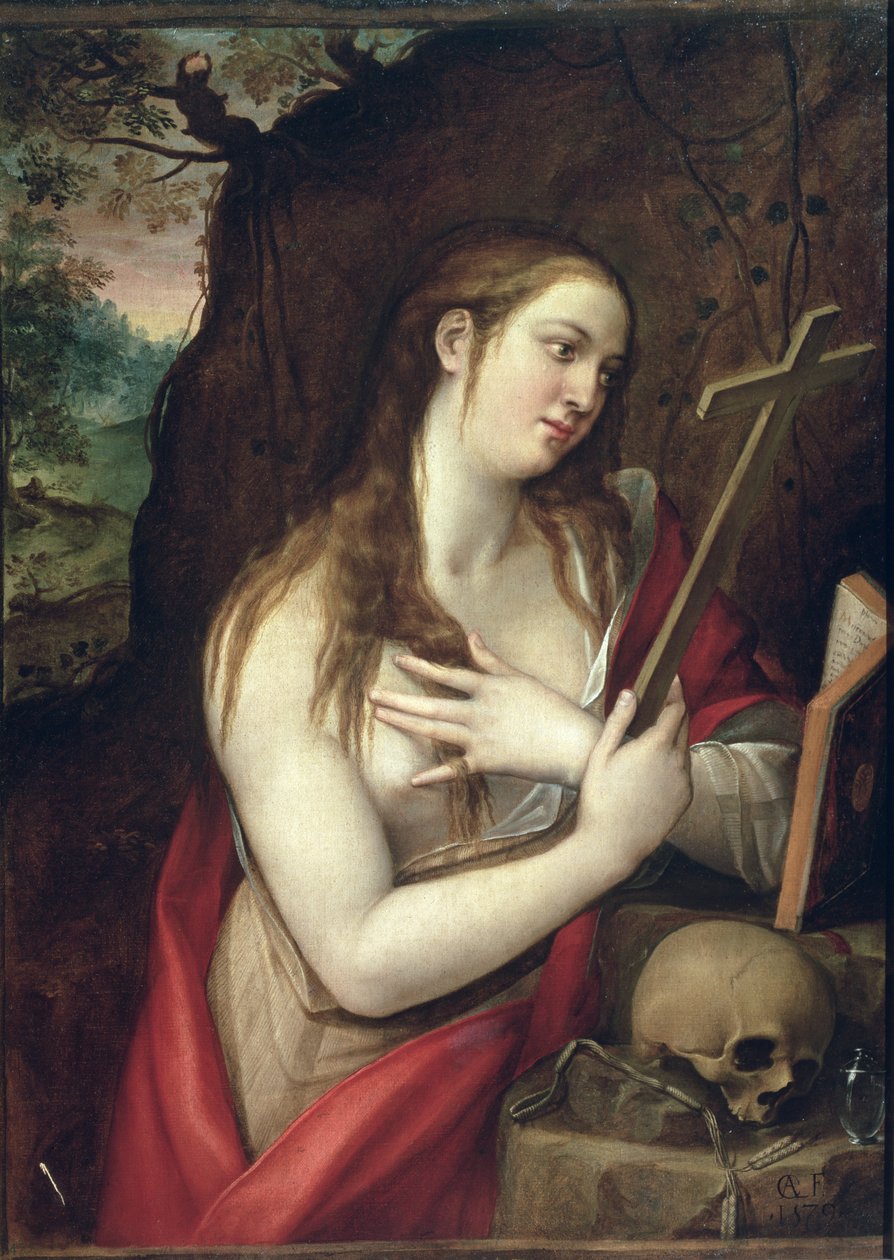 De boetvaardige Magdalena door Luis de Carbajal