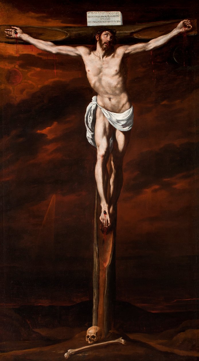 Spaans:  Cristo crucificado Christus Gekruisigd door Luis Tristán