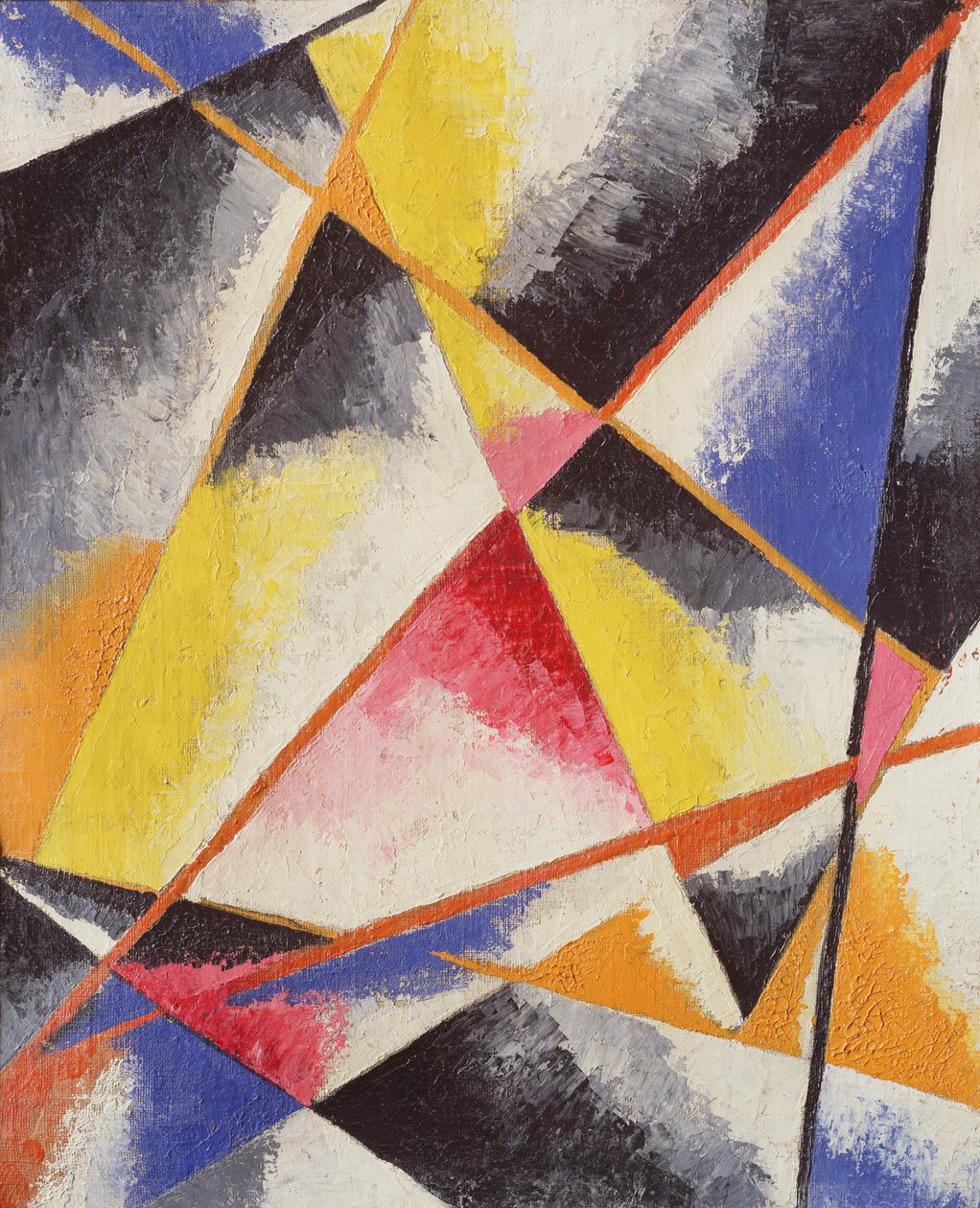 Zonder titel, ca. 1916 door Lyubov Sergeevna Popova