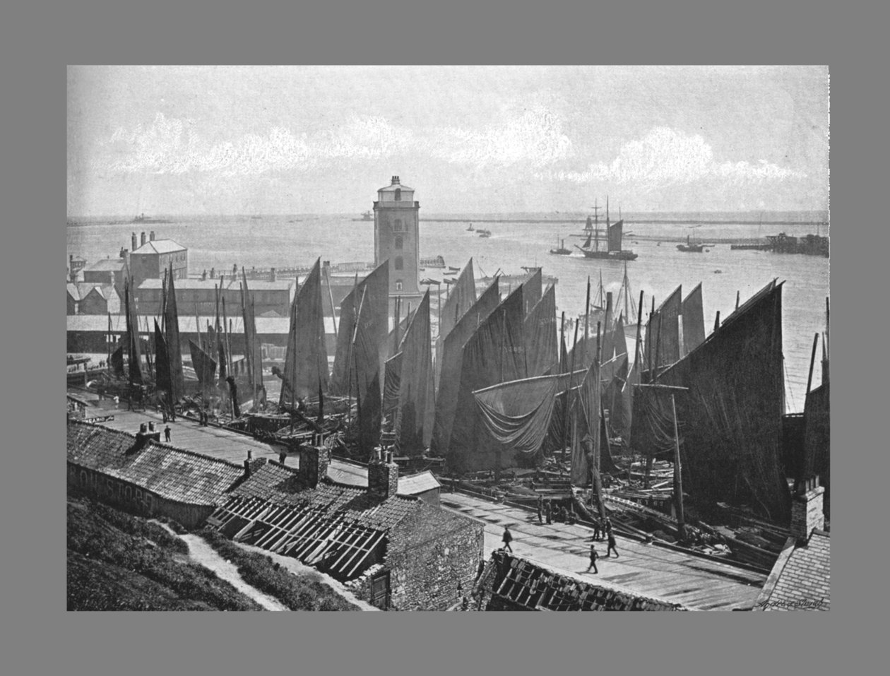 Low Light, North Shields, c1900 door M. Aunty