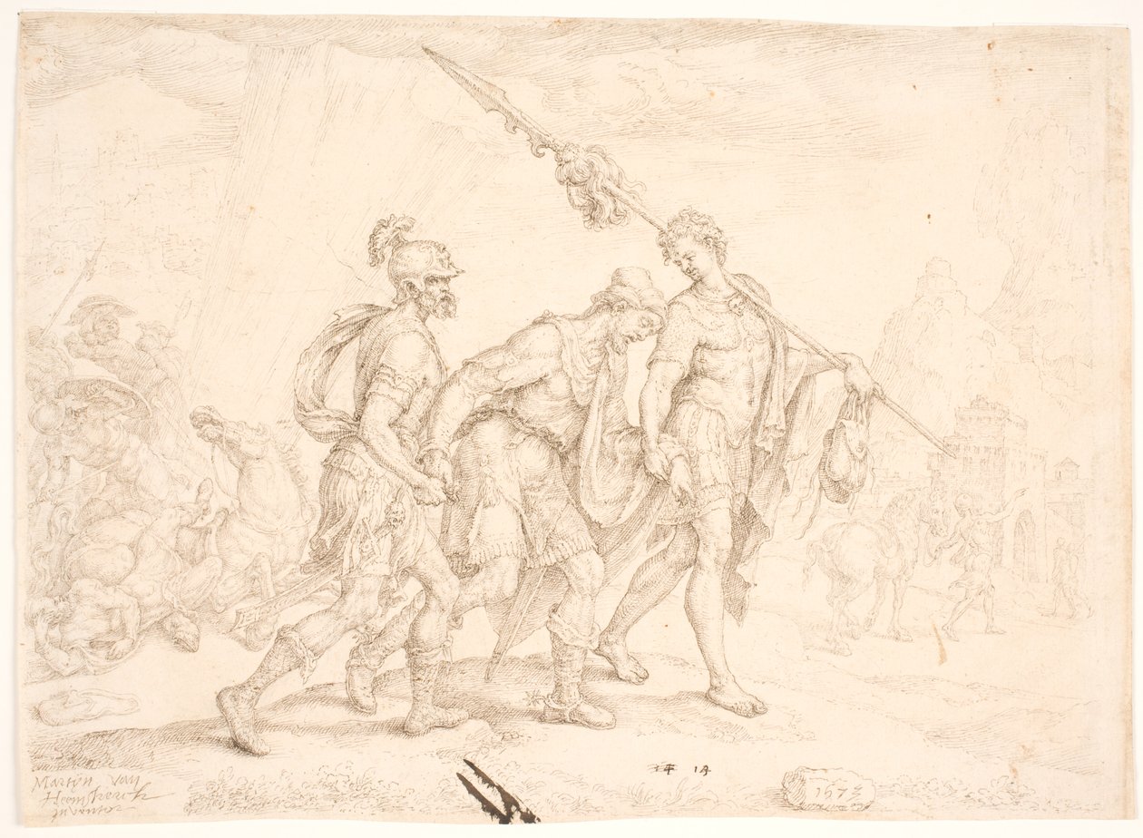 Bekering van Paulus door Maarten van Heemskerck