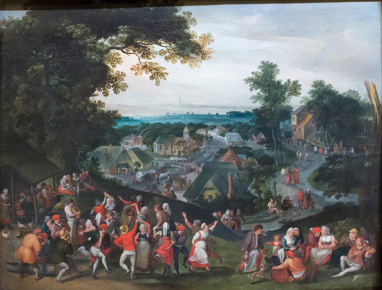 Boerenfeest door Maerten van Cleve