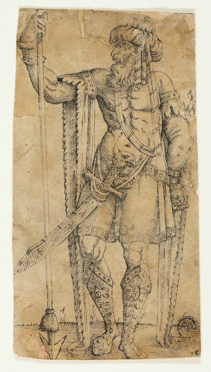 Sultan in harnas door Maerten van Heemskerck