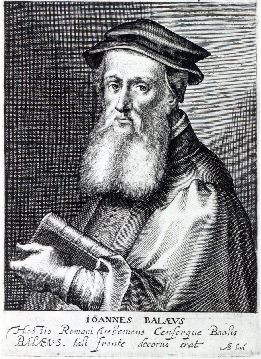 John Bale, Bisschop van Ossory, 1620 door Magdalena de Passe