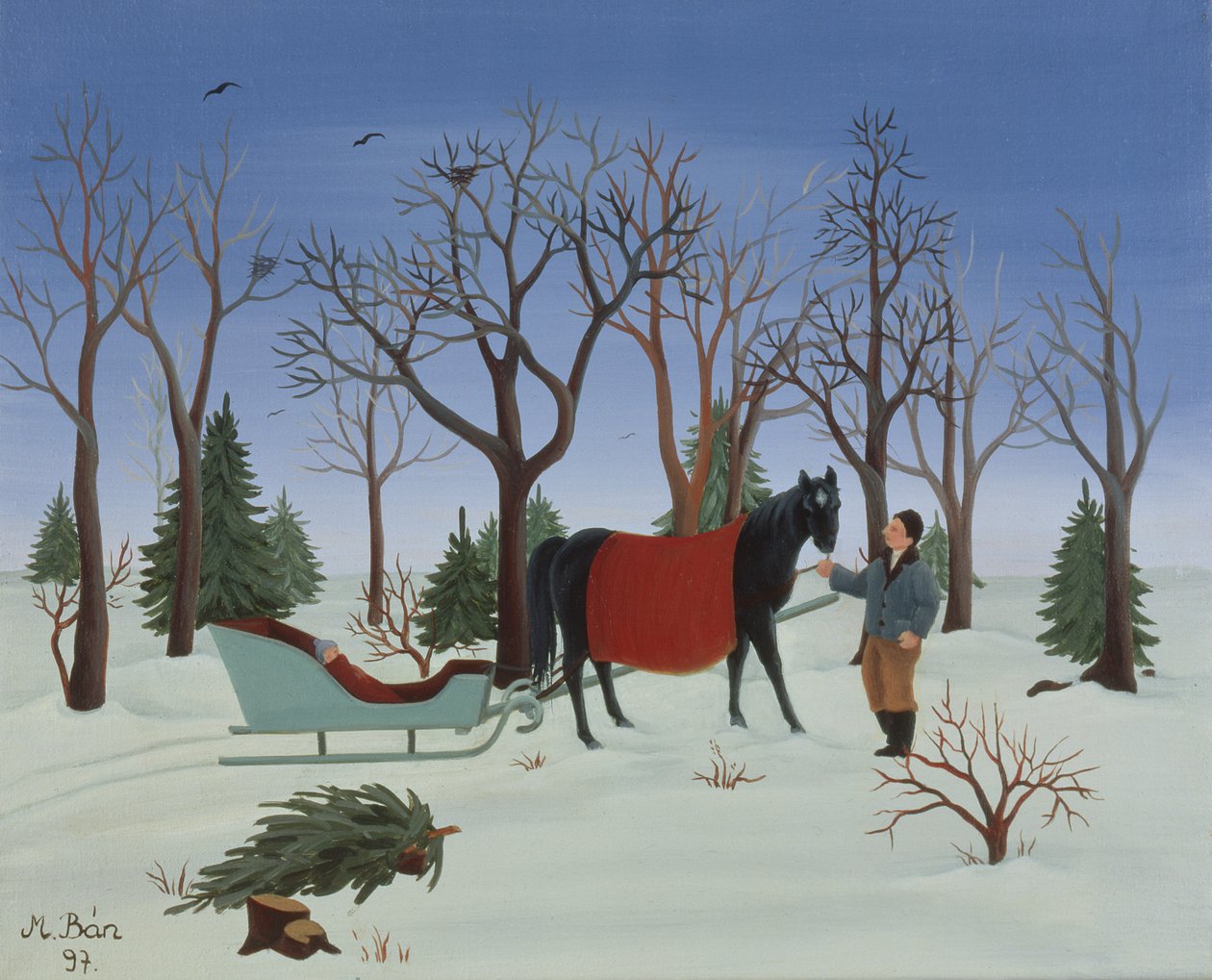Winter, 1997 door Magdolna Ban