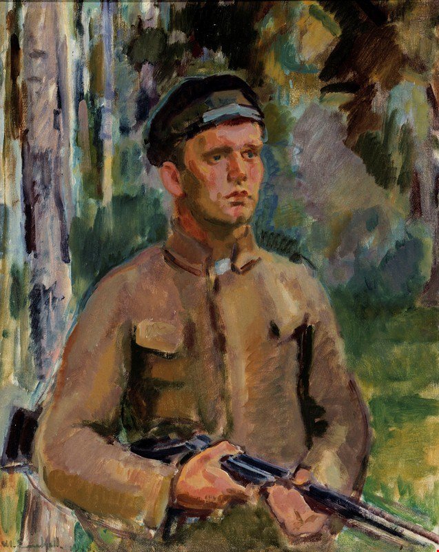 Jager door Magnus Enckell
