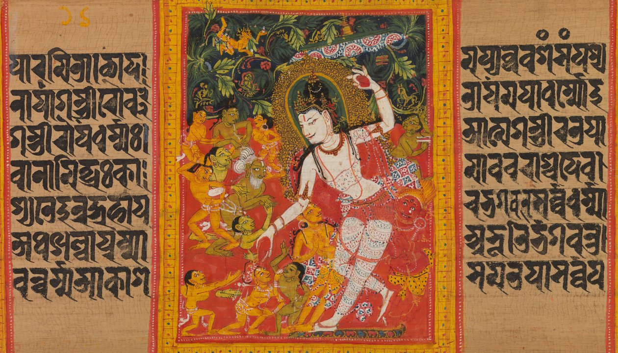 Bodhisattva Avalokiteshvara die Zegeningen Schenkt..., begin 12e eeuw door Mahavihara Master